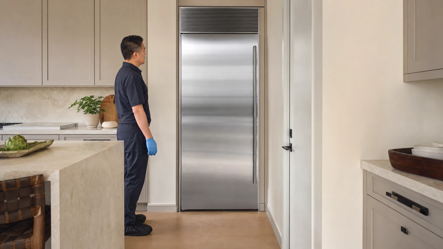 Built-in refrigerator diagnostic visit in Bridgehampton
