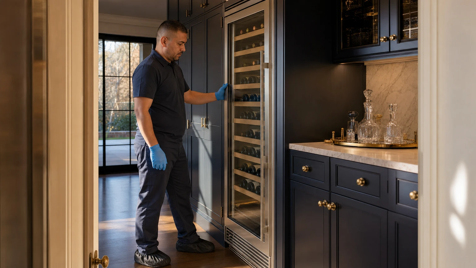 Wine cooler diagnostic visit in Bridgehampton